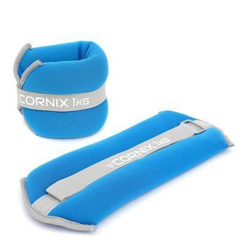 Утяжелители-манжеты для ног и рук Cornix 2 x 1 кг XR-0176