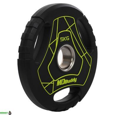 Млинці поліуретанові MD Buddy TA-9647-5 51мм 5кг чорний
