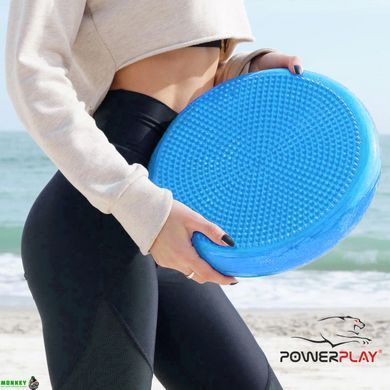 Балансировочная массажная подушка PowerPlay 4009 Синяя
