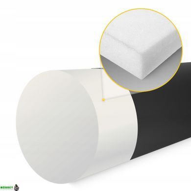 Валик для реабилитации и массажа 4FIZJO 60 x 20 см Black (P-5905973402972)