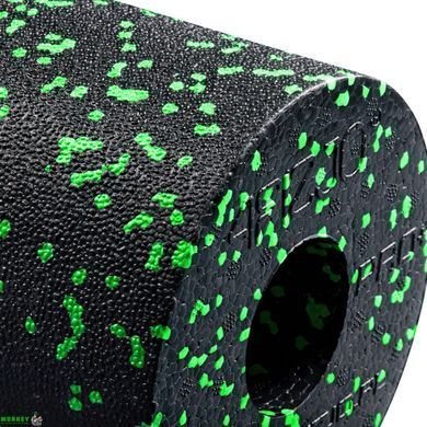 Масажний ролик 4FIZJO EPP PRO+ 33 x 14 см (валик, роллер) гладкий Black/Green (P-5907222931424)