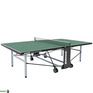 Тенісний стіл Donic Outdoor Roller 1000 / Зелений