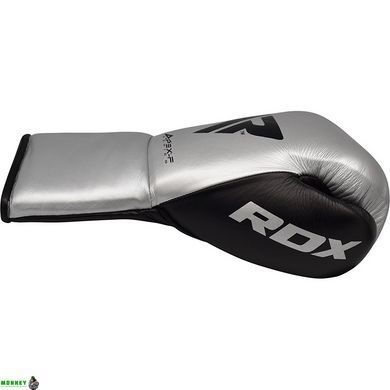 Рукавички боксерські RDX Leather Pro A3 Silver 10 ун.