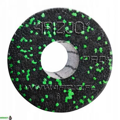 Масажний ролик 4FIZJO EPP PRO+ 33 x 14 см (валик, роллер) гладкий Black/Green (P-5907222931424)
