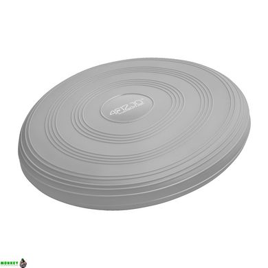 Балансувальна подушка-диск 4FIZJO MED+ 33 см (сенсомоторна) масажна 4FJ0315 Grey
