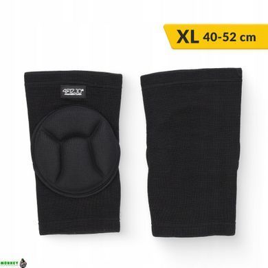 Наколінники спортивні 4FIZJO м'які Size XL Black (P-5905973400534)