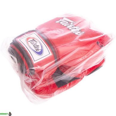 Рукавички боксерські шкіряні FAIRTEX BGV1 Червоний 18 унції
