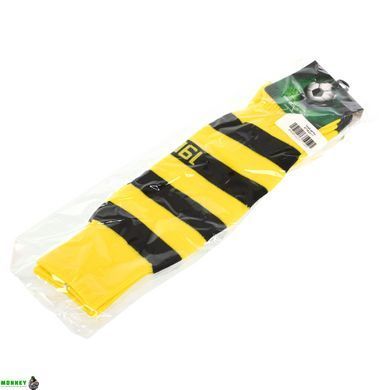 Гетры детские с символикой футбольного клуба SPOINT BORUSSIA DORTMUND HOME 2024 ETM2417 (размер 32-39, желтый)