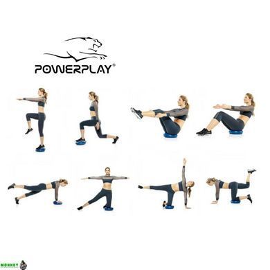 Балансировочная массажная подушка PowerPlay 4009 Синяя