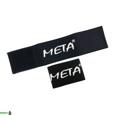 Держатель для щитков Meta Shin Guards Straps - Stays черный Уни OFSM