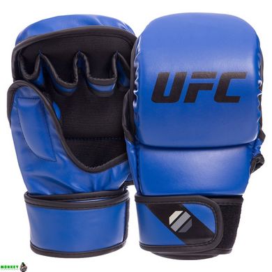 Рукавиці для змішаних єдиноборств ММА UFC Contender UHK-69148 L/XL 8 унцій синій