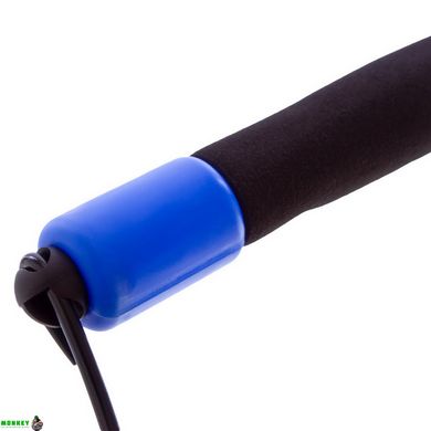 Скакалка с электронным счетчиком SP-Sport FI-2512 2,8м черный-синий