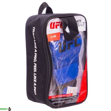 Рукавиці для змішаних єдиноборств ММА UFC Contender UHK-69148 L/XL 8 унцій синій