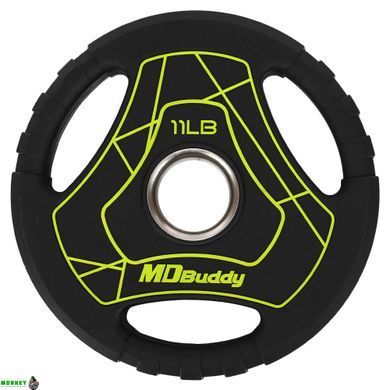 Млинці поліуретанові MD Buddy TA-9647-5 51мм 5кг чорний