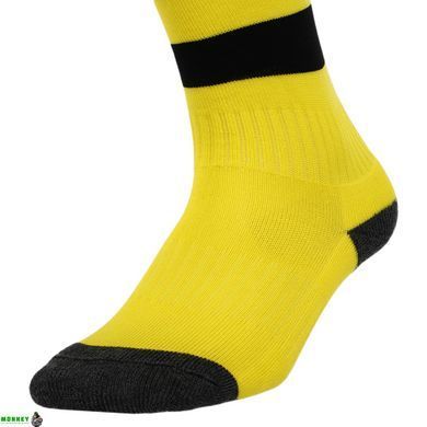 Гетры детские с символикой футбольного клуба SPOINT BORUSSIA DORTMUND HOME 2024 ETM2417 (размер 32-39, желтый)