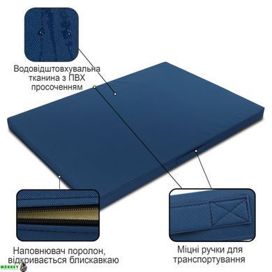 Мат спортивний Тент Zelart C-3542 Зелений