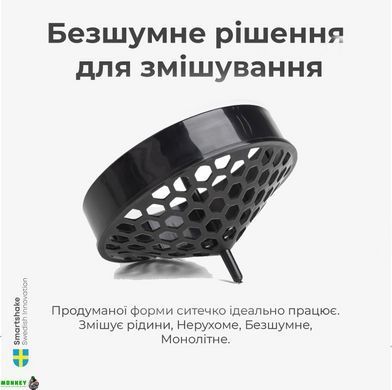 Шейкер спортивний Smartshake Lite 1000ml Glossy-Black
