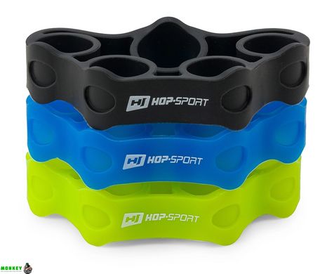 Набор эспандеров для тренировки пальцев рук Hop-Sport HS-S003FT размер S