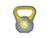 Гиря 4 кг LiveUp PLASTIC KETTLEBELL