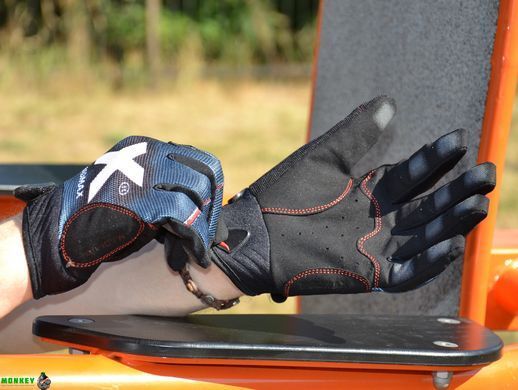 Рукавички для фітнесу MadMax MXG-102 X Gloves Black/Grey/White S