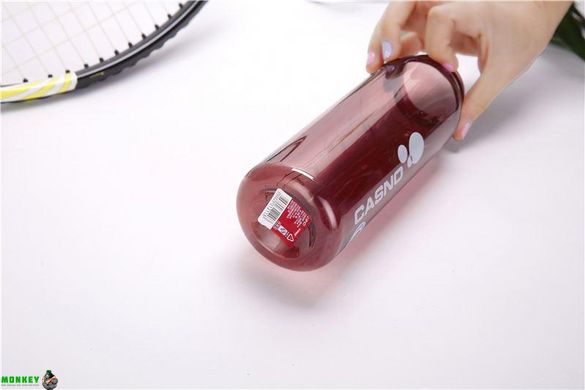 Бутылка для воды CASNO 600 мл KXN-1211 Красная с соломинкой