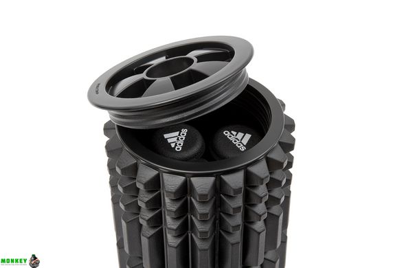 Ролик для фітнесу Adidas Foam Ab Roller чорний Уні 44 x 12,8 x 12,8 см