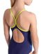 Купальник Arena DALY SWIMSUIT LIGHT DROP BACK лайм, синий, белый, розовый Дит 140 см