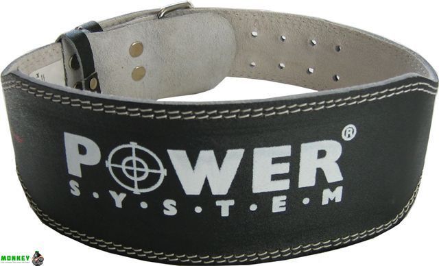 Пояс для важкої атлетики Power System Basic PS-3250 Black M