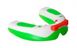 Капа боксерская PowerPlay 3316 SR зелено-белая