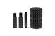 Ролик для фитнеса Adidas Foam Ab Roller черный Уни 44 x 12,8 x 12,8 см