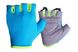 Перчатки для фитнеса и тяжелой атлетики PowerPlay 418 B женские голубые XS