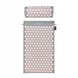 Килимок акупунктурний з валиком 4FIZJO Аплікатор Кузнєцова 72 x 42 см 4FJ0287 Grey/Pink