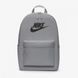 Рюкзак Nike NK HERITAGE BKPK сірий Уні 43x30x15см