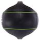 Мяч медицинский медбол с двумя ручками Zelart TA-7827-5 вес-5кг d-25см черный-салатовый
