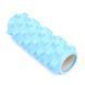 Массажный ролик Cornix EVA 33 x 14 см (валик, роллер) XR-0324 Sky Blue