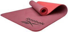 Двухсторонний коврик для йоги Reebok Double Sided Yoga Mat красный Уни 173 х 61 х 0,4 см