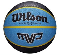 М'яч баскетбольний Wilson MVP Mini black/blue size