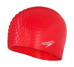 Шапка для плавання Speedo BUBBLE ACTIVE + CAP AU червоний Уні OSFM