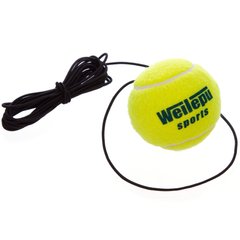 Тенісний м'яч на гумці Fight Ball Wielepu SP-Sport 626 салатовий