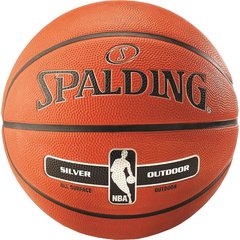 Мяч баскетбольный Spalding NBA Silver Outdoor Size 5