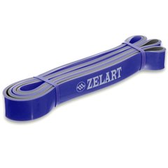 Резина для тренировок Zelart FI-0911-5 DUAL POWER BAND (размер 2080x29x4,5мм, жесткость S, цвета в ассортименте)