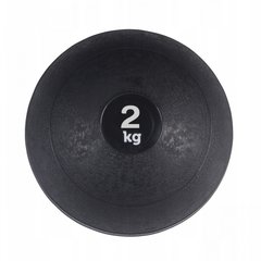 Слембол (медичний м'яч) для кросфіту SportVida Slam Ball 2 кг SV-HK0196 Black