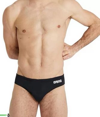 Плавки-слепые Arena TEAM SWIM BRIEFS SOLID черный Чел 80