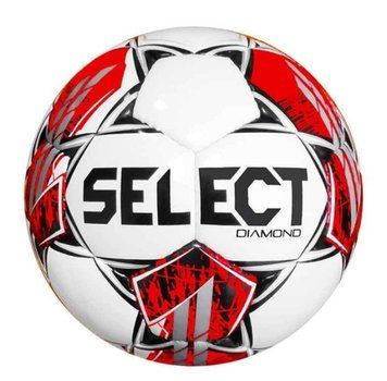 Футбольный мяч Select DIAMOND v23 бело-красный Уни 5 085436-127-5