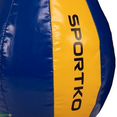 Груша набивная подвесная SPORTKO GP-4 60x45см цвета в ассортименте
