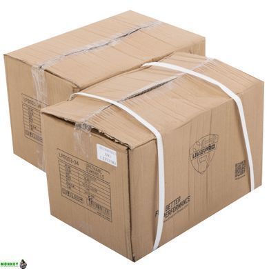 Гантели профессиональные с полиуретановым покрытием LiveUp LP8003-44 (2х44кг)