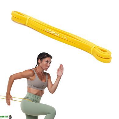 Эспандер-петля Cornix Power Band 6.4 мм 2-7 кг (резина для фитнеса и спорта) XR-0057
