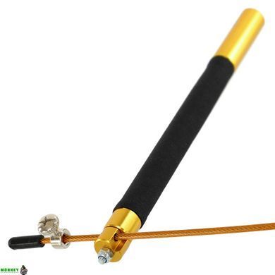 Скакалка швидкісна професійна зі сталевим тросом Zelart FI-5345 Синій 3м