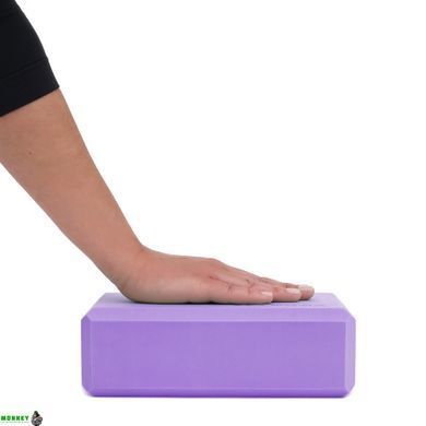 Блок для йоги Cornix EVA 22.8 x 15.2 x 7.6 см XR-0101 Purple