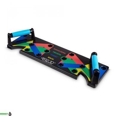 Упоры (доска) для отжиманийний со сменным хватом 4FIZJO Push-up Board 4FJ0221